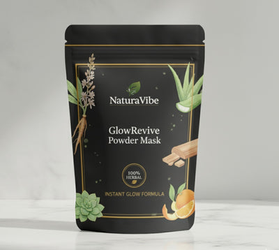 NaturaVibe GlowRevive Powder Mask
